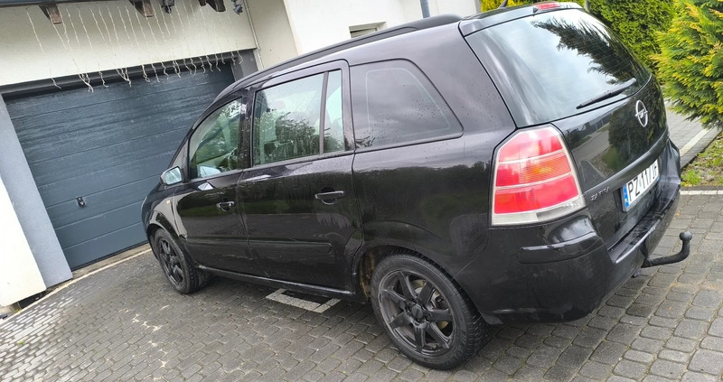 Opel Zafira cena 8900 przebieg: 368000, rok produkcji 2005 z Wyśmierzyce małe 67